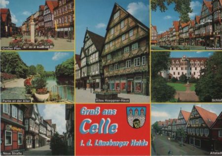 Celle - u.a.Partie an der Aller - ca. 1995 Celle - u.a.Partie an der Aller - ca. 1995