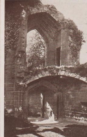 Großbritannien - Kemilworth Castle - Entrance to Banqueting Hall - ca. 1955 Großbritannien - Kemilworth Castle - Entrance to Banqueting Hall - ca. 1955