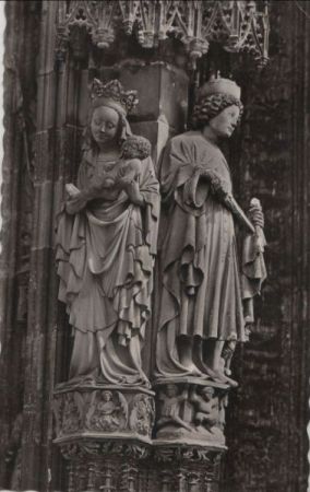 Ulm - Münster, Madonna St. Martin - 1956 Ulm - Münster, Madonna St. Martin - 1956