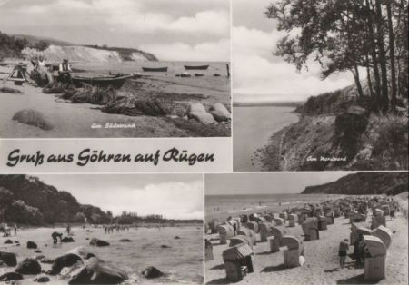 Göhren - 4 Teilbilder - 1984 Göhren - 4 Teilbilder - 1984