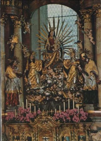 Österreich - Bad Gastein - Pfarrkirche, Got. Madonna - ca. 1980 Österreich - Bad Gastein - Pfarrkirche, Got. Madonna - ca. 1980