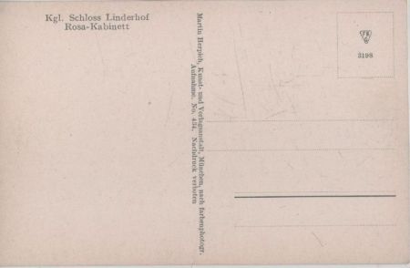 Ettal, Schloss Linderhof - Rosa Kabinett Ettal, Schloss Linderhof - Rosa Kabinett