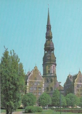 Lettland - Riga - Petera baznica - ca. 1975 Lettland - Riga - Petera baznica - ca. 1975
