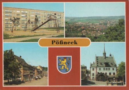 Pößneck - u.a. Schuhgasse - 1986 Pößneck - u.a. Schuhgasse - 1986