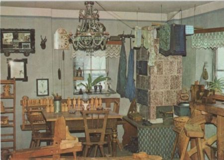 Seiffen - Spielzeugdorf, Spielzeugmacher-Stube - 1980 Seiffen - Spielzeugdorf, Spielzeugmacher-Stube - 1980