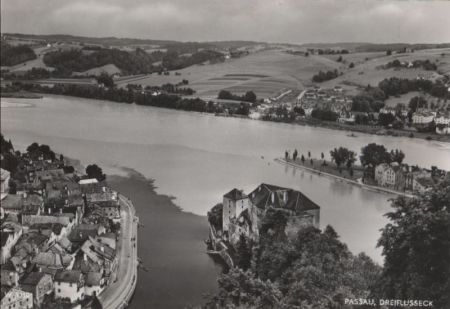 Passau - Flussmündungen Passau - Flussmündungen