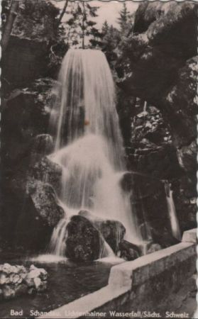 Bad Schandau - Lichtenhainer Wasserfall Bad Schandau - Lichtenhainer Wasserfall