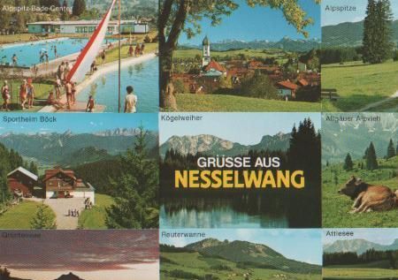 Nesselwang u.a. Sportheim u. Alpvieh - ca. 1985 Nesselwang u.a. Sportheim u. Alpvieh - ca. 1985