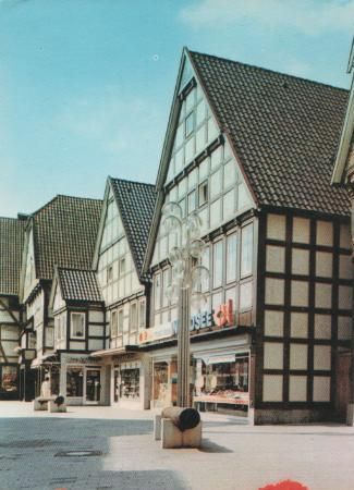 Bad Salzuflen - Fußgängerzone - 1981 Bad Salzuflen - Fußgängerzone - 1981