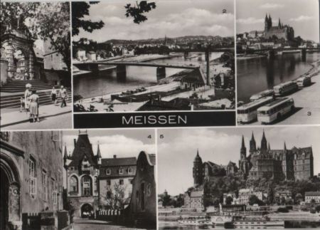 Meißen - u.a. Albrechtsburg und Dom - 1977 Meißen - u.a. Albrechtsburg und Dom - 1977