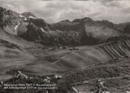 Österreich - Biberacher Hütte - ca. 1965 Österreich - Biberacher Hütte - ca. 1965