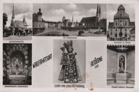 Altötting - u.a. Der Kapellplatz - 1951 Altötting - u.a. Der Kapellplatz - 1951