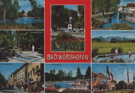 Bad Wörishofen - u.a. Am Mühlbach - 1974 Bad Wörishofen - u.a. Am Mühlbach - 1974