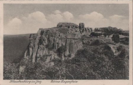 Blankenburg - Ruine Regenstein - ca. 1935 Blankenburg - Ruine Regenstein - ca. 1935