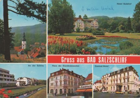 Bad Salzschlirf - u.a. An der Schlitz - 1985 Bad Salzschlirf - u.a. An der Schlitz - 1985
