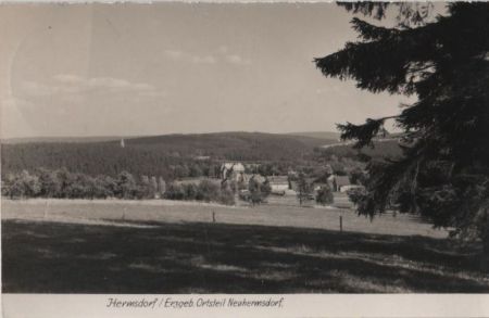 Hermsdorf / Osterzgebirge - Neuhermsdorf - 1972 Hermsdorf / Osterzgebirge - Neuhermsdorf - 1972