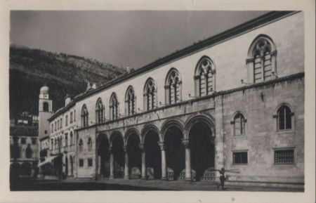 Jugoslawien - Dubrovnik - Knezev dvor - 1957 Jugoslawien - Dubrovnik - Knezev dvor - 1957