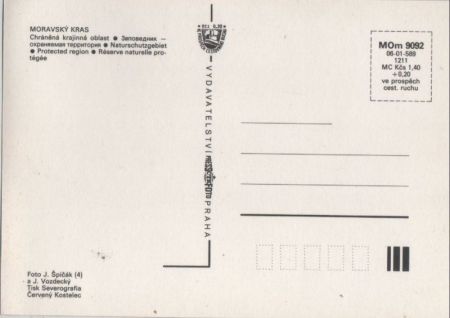 Moravcks kras - Mährischer Karst - Tschechien - 5 Bilder