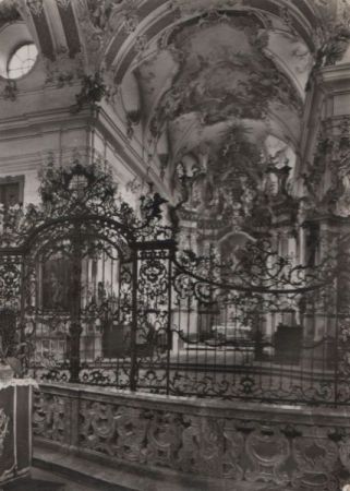 Amorbach - Abteikirche, Chorgitter - 1956 Amorbach - Abteikirche, Chorgitter - 1956