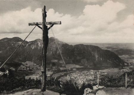 Bad Reichenhall - Blick vom Predigtstuhl - 1958 Bad Reichenhall - Blick vom Predigtstuhl - 1958