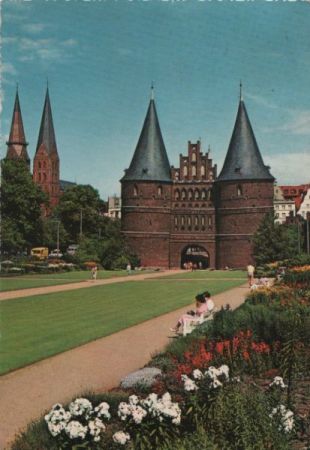 Lübeck - Holstentor - 1961 Lübeck - Holstentor - 1961