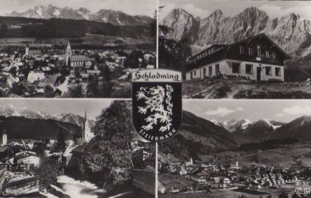 Österreich - Schladming - mit 4 Bildern - 1964 Österreich - Schladming - mit 4 Bildern - 1964