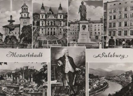 Österreich - Salzburg - mit 7 Bildern - 1966 Österreich - Salzburg - mit 7 Bildern - 1966