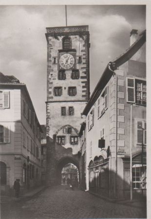 Rappoltsweiler - Metzgerturm - ca. 1940 Rappoltsweiler - Metzgerturm - ca. 1940