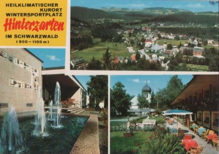 Hinterzarten - 3 Teilbilder - ca. 1980 Hinterzarten - 3 Teilbilder - ca. 1980
