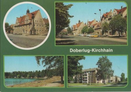 Doberlug-Kirchhain - u.a. Rathaus - 1993 Doberlug-Kirchhain - u.a. Rathaus - 1993