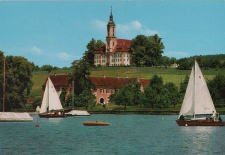 Uhldingen-Mühlhofen, Birnau - Klosterkirche - ca. 1980 Uhldingen-Mühlhofen, Birnau - Klosterkirche - ca. 1980
