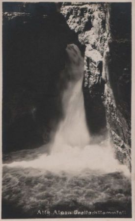 Breitachklamm - Fall - ca. 1950 Breitachklamm - Fall - ca. 1950