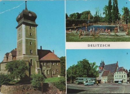 Delitzsch - u.a. Schloß - 1978 Delitzsch - u.a. Schloß - 1978
