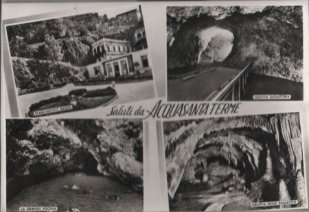Italien - Asquasanta Terme - mit 4 Bildern - 1963 Italien - Asquasanta Terme - mit 4 Bildern - 1963