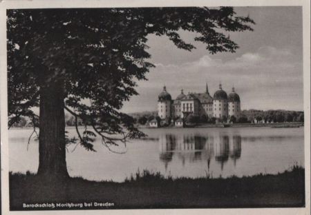 Moritzburg - Barockschloß bei Dresden - 1957 Moritzburg - Barockschloß bei Dresden - 1957