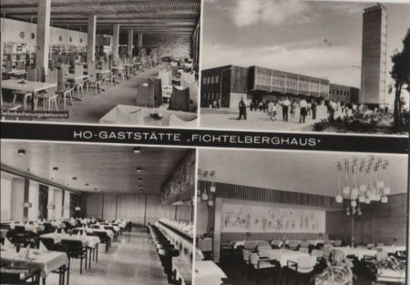 Oberwiesenthal - HO-Gaststätte Fichtelberghaus - 1972 Oberwiesenthal - HO-Gaststätte Fichtelberghaus - 1972