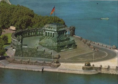 Koblenz - Deutsches Eck - ca. 1980 Koblenz - Deutsches Eck - ca. 1980