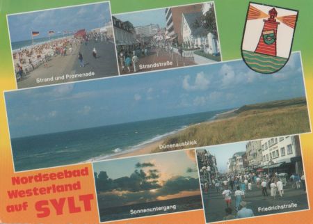 Westerland - u.a. Strandstraße - 1993 Westerland - u.a. Strandstraße - 1993