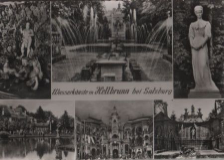 Österreich - Salzburg, Hellbrunn - Wasserkünste - ca. 1960 Österreich - Salzburg, Hellbrunn - Wasserkünste - ca. 1960