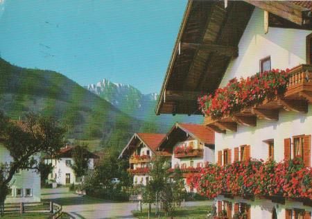 Chiemsee - Rottau Chiemgau - Bauernhäuser - ca. 1975 Chiemsee - Rottau Chiemgau - Bauernhäuser - ca. 1975