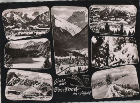 Oberstdorf - u.a. Schönblick - 1963 Oberstdorf - u.a. Schönblick - 1963
