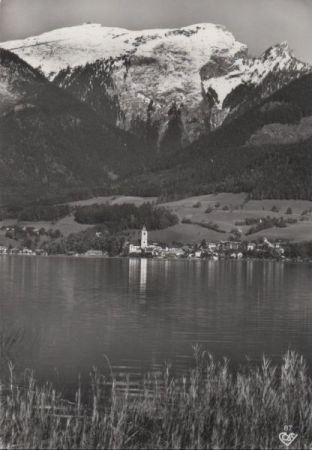 Österreich - St. Wolfgang - mit Schafberg - ca. 1965 Österreich - St. Wolfgang - mit Schafberg - ca. 1965