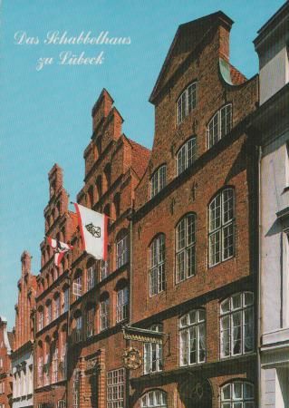 Lübeck - Mengstraße Schabbelhaus - ca. 1975 Lübeck - Mengstraße Schabbelhaus - ca. 1975