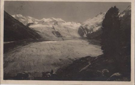 Schweiz - Piz Palü - Morteratschgletscher - 1924 Schweiz - Piz Palü - Morteratschgletscher - 1924