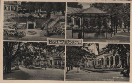 Bad Steben - u.a. Kurhaus - ca. 1950 Bad Steben - u.a. Kurhaus - ca. 1950