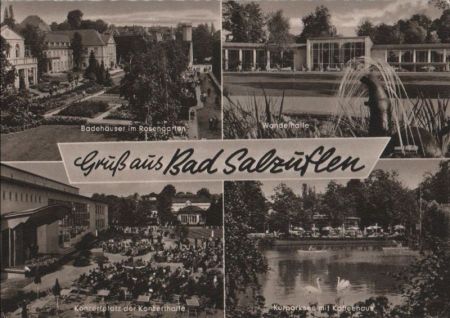 Bad Salzuflen - u.a. Wandelhalle - 1964 Bad Salzuflen - u.a. Wandelhalle - 1964
