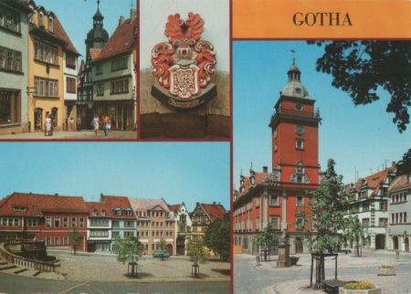 Gotha - u.a. Am Brühl - 1990 Gotha - u.a. Am Brühl - 1990