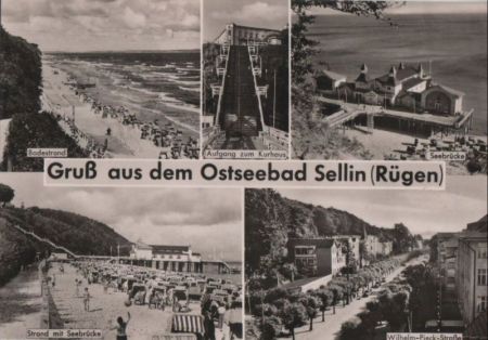 Sellin - u.a. Seebrücke - 1963 Sellin - u.a. Seebrücke - 1963