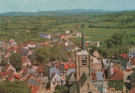 Frankreich - Moulins Engilbert - Vue generale - ca. 1975 Frankreich - Moulins Engilbert - Vue generale - ca. 1975