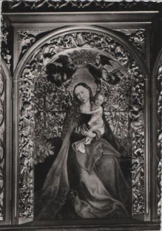 Frankreich - Colmar - Cathedrale, La Vierge au boisson de roses - ca. 1965 Frankreich - Colmar - Cathedrale, La Vierge au boisson de roses - ca. 1965